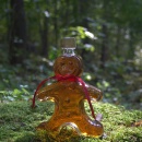 Gingerbread Man Bottle