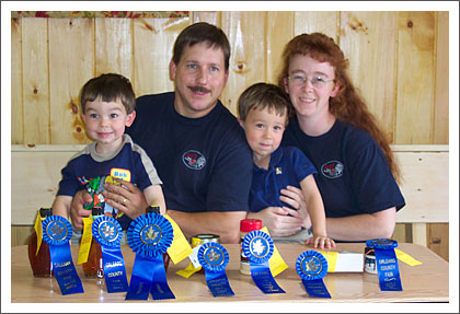 Wheeler Family with Awards