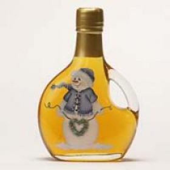 Maple Syrup in Snowman Bottle