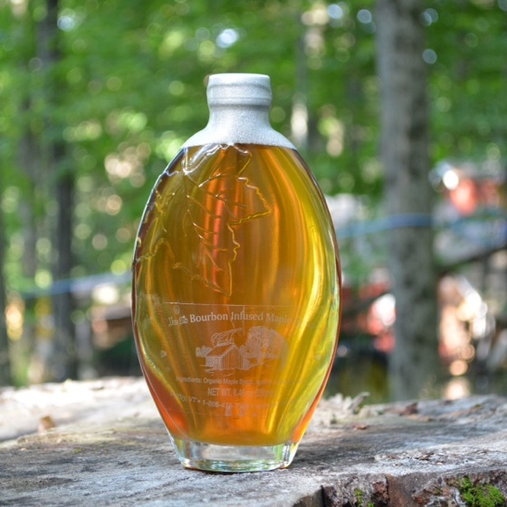 Bourbon Infused Maple Syrup