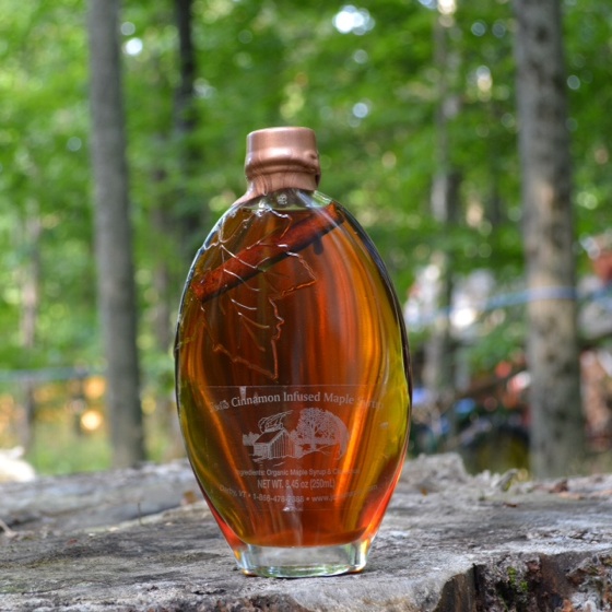 Cinnamon Infused Maple Syrup