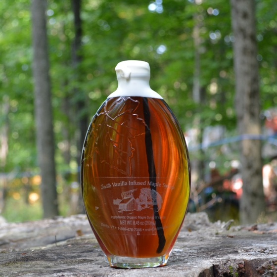 Vanilla Infused Maple Syrup